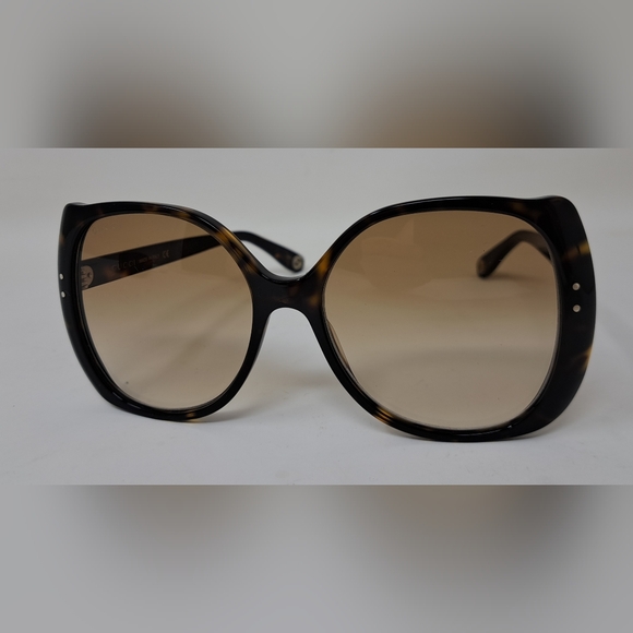 Gucci Nero Sunglasses Oversized Square Frame Havana Brown GG0472SA 002 56-17-145 - Picture 7 of 16